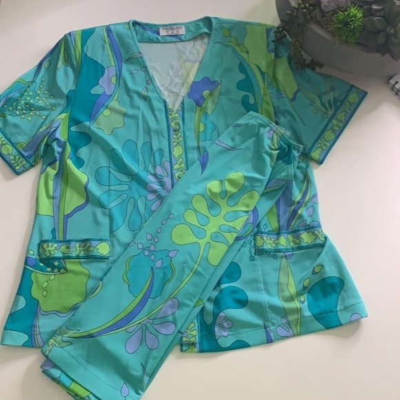 Vintage Averardo Bessi groovy retro plus skirt & top plus women’s 14 - Picture 12 of 12